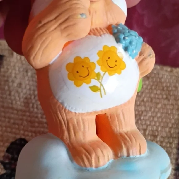 Friendbear💐 80's Vintage Care Bear🐻 Porcelain Statue - Picture 6 of 6